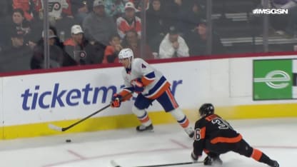NYI@PHI: Lee scores PPG against Samuel Ersson