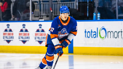 Larson Reflects on AHL Debut, NCAA Career