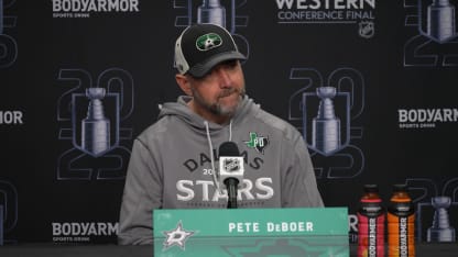 EDM@DAL Pregame: Pete DeBoer
