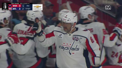 WSH@MTL: Ovechkin scores goal against Jakub Dobeš