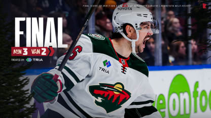 Minnesota Wild Vancouver Canucks game recap April 12