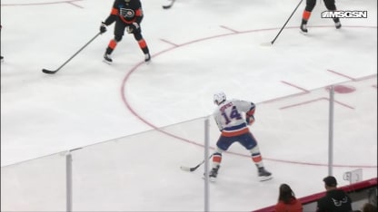 NYI@PHI: Horvat scores goal against Samuel Ersson