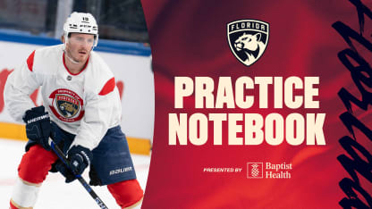 NOTEBOOK: Panthers preparing for tilt with Toronto