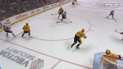 NYI@NSH: Tsyplakov scores goal against Justus Annunen