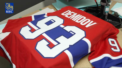 Le numéro de chandail d'Ivan Demidov