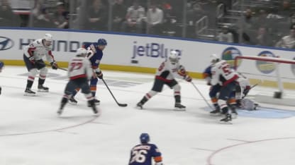 WSH@NYI: Pageau scores goal against Charlie Lindgren