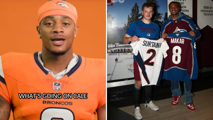 Surtain II congratulates Makar