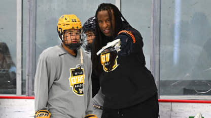 Laraque impressionné par la diversité à l’Académie Willie O’Ree