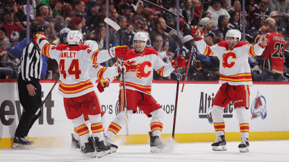 Flames Down Avs in Shootout
