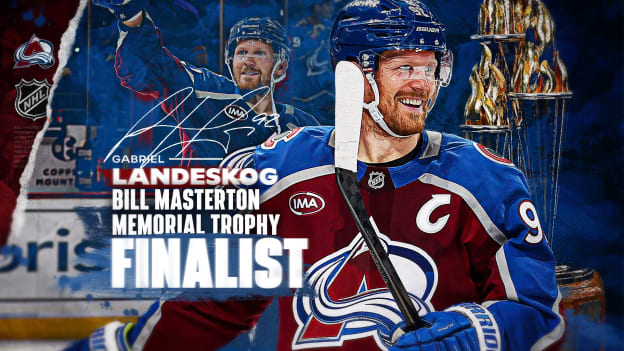 Gabriel Landeskog Named Bill Masterton Memorial Trophy Finalist