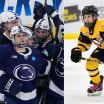 Matthew DiMarsico credits Penguins Elite for helping him lead Penn State to Frozen Four