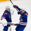 Swayman Helps Lead Team USA to 2025 Worlds Final