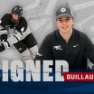 blue jackets sign draft pick guillaume richard entry level contract
